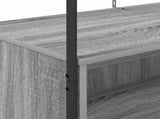 Clothes Rack Grey 100 x 44 x 160 cm Engineered Wood 868454