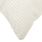 Cushion Cover 6 pcs ALMELO Cream 40 x 80 cm Corduroy 914612