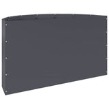 Planter Anthracite 90 x 45 x 50 cm Steel 883712
