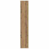 Bookcase Artisian Oak 60x24x143 cm Engineered Wood 857820