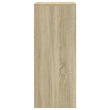 Sideboard with LED Sonoma Oak 42.5x34x85 cm Engineered Wood 852140