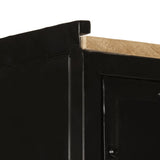 Bathroom Cabinet 40x27x180 cm Iron and Solid Wood Mango 3217108