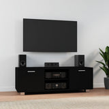 TV Cabinet Black 120x40.5x35 cm Engineered Wood 342617