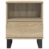 Bedside Cabinets 2 pcs Sonoma Oak 40x35x50 cm Engineered Wood 830643