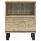 Bedside Cabinets 2 pcs Sonoma Oak 40x35x50 cm Engineered Wood 830643