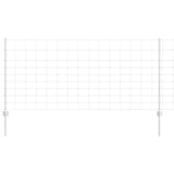 Wild Fence with Posts 50 x 1 m Hot-Dip Galvanised Steel 3337148