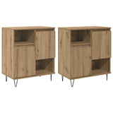 Sideboard 2 pcs Artisan Oak 60 x 35 x 70 cm 3394549