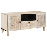 TV Units with Drawer White 105 x 33 x 46 cm Engineered wood 4018130