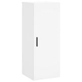 Highboard White 34.5x34x180 cm Engineered Wood 3198865