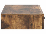 Wall-Mounted Side Table Smoked Oak 87.5 x 34.5 x 17 cm 899350