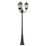 Garden Light Bronze 61 x 53 x 235 cm Aluminium and Glass 42000335