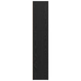 Freestanding Bookshelf Black Oak 60 x 30 x 151.5 cm 8003715