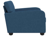 Armchair Blue Fabric 42043401