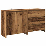 2 Piece Sideboard Old Wood Engineered Wood 3329177