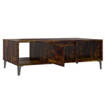 Coffee Table Smoked Oak 103.5x60x35 cm Engineered Wood 813179