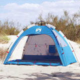 Beach Tent 2-Person Azure Blue Quick Release Waterproof 4005302