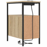 Bedside Cabinet Sonoma Oak 30 x 48 x 61 cm Engineered Wood 859412