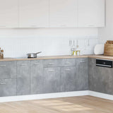 Drawer Bottom Cabinet Lyon Concrete Grey 80x46x81.5 cm Engineered Wood 856091
