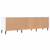 TV Cabinet White 150x30x44.5 cm Engineered Wood 831292