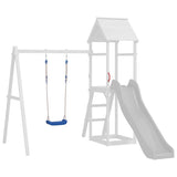 Swing Seats with Ropes 2 pcs Blue 37x15 cm Polyethene 91696