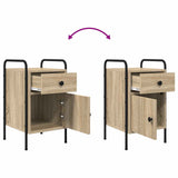 Bedside Cabinet Sonoma Oak 35 x 36.5 x 61 cm Engineered Wood 8007649