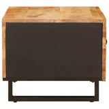 Coffee Table Brown 80 x 50 x 40 cm Solid Mango Wood 4018301