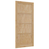 Interior Door Brown 93 x 202 cm Plywood 4102675