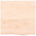 Table Top 60x60x cm Untreated Solid Wood Oak 3156288