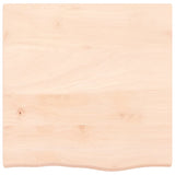 Table Top 60x60x cm Untreated Solid Wood Oak 3156288
