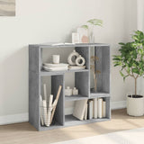 TV Cabinets 2 pcs Concrete Grey 75x30x50 cm Engineered Wood 840789