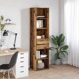 Highboard Old Wood 45 x 42.5 x 185 cm Engineered Wood 3402638
