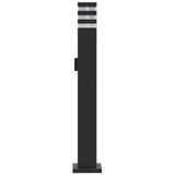 Outdoor Floor Lamp with Outlet Black 80 cm Aluminium 4006407