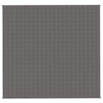 Weighted Blanket Grey 220x230 cm King 15 kg Fabric 3154845