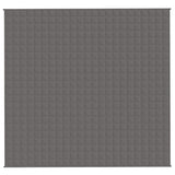 Weighted Blanket Grey 220x230 cm King 15 kg Fabric 3154845