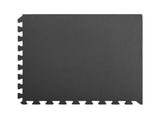 Floor Mats 12 pcs 4.32 EVA Foam Black 92462