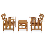 Garden Lounge Set Acacia Solid acacia wood Medium Durable 3057972
