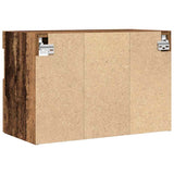 TV Wall Cabinet 2 pcs Old wood 60 x 30 x 40 cm Engineered Wood 862207