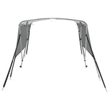 3-bow Bimini Top with Mesh Sidewalls 183xx137 cm 94840