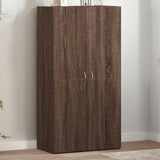 ZNTS File Cabinet Brown Oak 60x32x115 cm Engineered Wood 840778