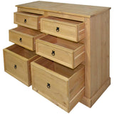 Sideboard Mexican Pine Corona Range 110x43x81 cm 243731