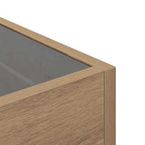 Coffee Table Artisan Oak 40 x 40 x 30 cm Engineered wood 3394555