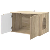 Cat House Sonoma 85 x 55 x 50.5 cm Engineered Wood 8000718