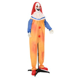 Halloween Scary Clown SPOOKA Yellow and Blue 126.5 x 180 cm 42048673
