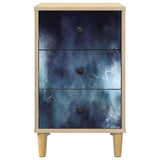 Bedside Cabinet RAALTE 2 pcs Sonoma Oak 36 x 33 x 60 cm 8007276