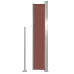 Retractable Side Awning 120 x 300 cm Brown 45364
