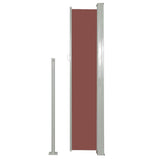 Retractable Side Awning 120 x 300 cm Brown 45364