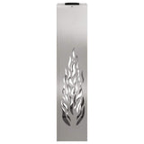 Solar LED Pathway Light 2 pcs Silver Stainless Steel 879804