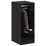 Wardrobe with Shelf with Storage Black Oak 41 x 48 x 102 cm 879647
