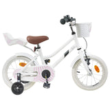 Kids Bike 16 Inches for 4-6 Years Old White 42009231