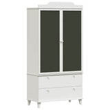 Wardrobe with Chalkboard White 90 x 45 x 180 cm Engineered Wood 42003036
